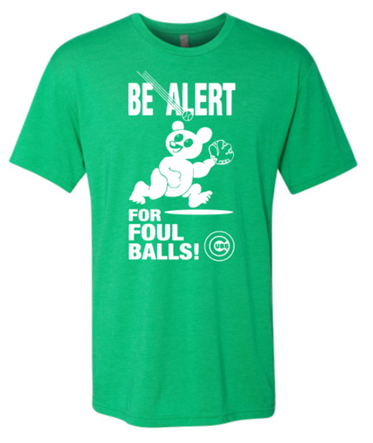 Be Alert For Foul Balls